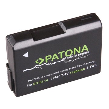 PATONA - Bateria Nikon EN-EL14 1100mAh Li-Ion Premium