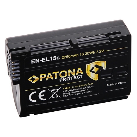 PATONA - Bateria Nikon EN-EL15C 2250mAh Protect Li-Ion