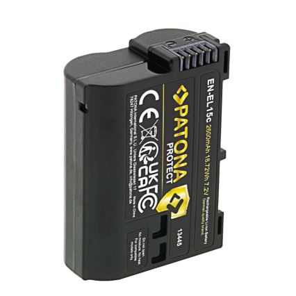 PATONA - Bateria Nikon EN-EL15C 2600mAh Li-Ion Protect