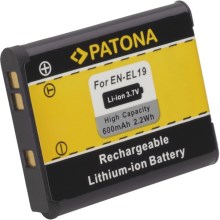 PATONA - Bateria Nikon EN-EL19 600mAh Li-Ion