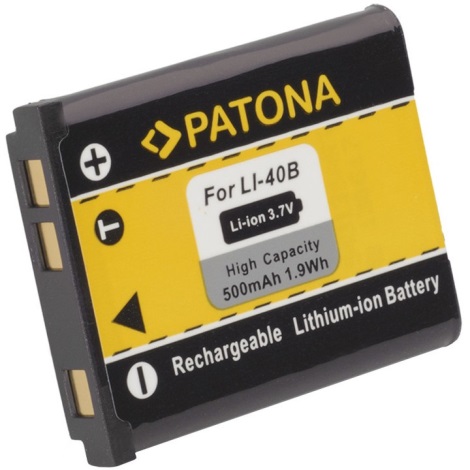 PATONA - Bateria Olympus Li-40B / Li-42B 500mAh Li-Ion