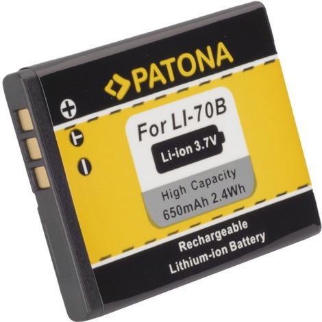 PATONA - Bateria Olympus Li-70b 650mAh Li-Ion