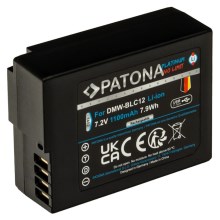PATONA - Bateria Panasonic DMW-BLC12 1100mAh Li-Ion Platinum USB-C carregamento