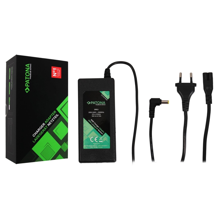 PATONA - Carregador Asus PREMIUM 19V/7,1A Conector 135W 5,5x2,5mm