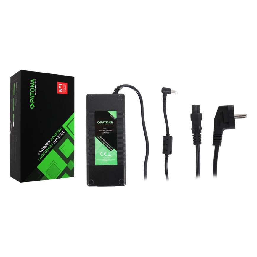 PATONA - Carregador Asus PREMIUM 19V/9,5A Conector 180W 5,5x2,5mm
