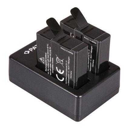 PATONA - Carregador Foto Dual GoPro Hero 5/6/7/8 AABAT-001