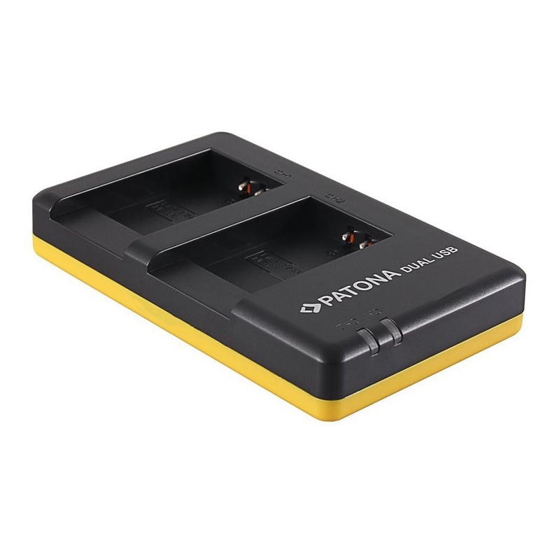 PATONA - Carregador Foto Dual Quick Canon NB-13L USB