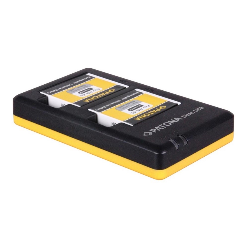 PATONA - Carregador Foto Dual Quick Canon NB-6L USB