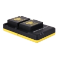 PATONA - Carregador Foto Dual Quick Panasonic DMW-BLC12E USB