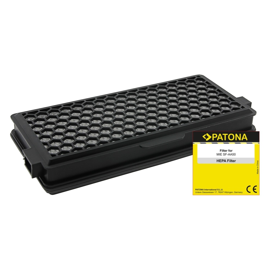 PATONA - filtro EPA Miele SF-AA50 para S4000/S5000/S6000/S8000 com carvão activado