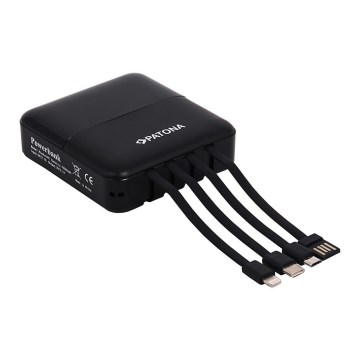 PATONA - Power bank com iluminação LED 10000mAh Li-Ion 2,1A