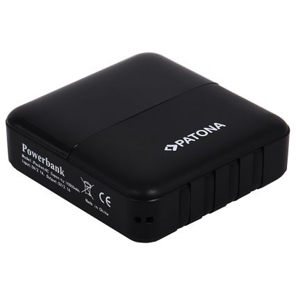 PATONA - Power bank com iluminação LED 10000mAh Li-Ion 2,1A