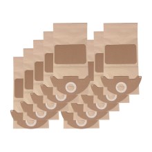 PATONA - Sacos para aspirador KÄRCHER K2501/K2601/K3001/K2101/K2301 papel - 10 peças