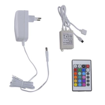 Paul Neuhaus 1205-70 - Tira LED RGB com regulação TEANIA 10m LED/30W/12/230V + controlo remoto