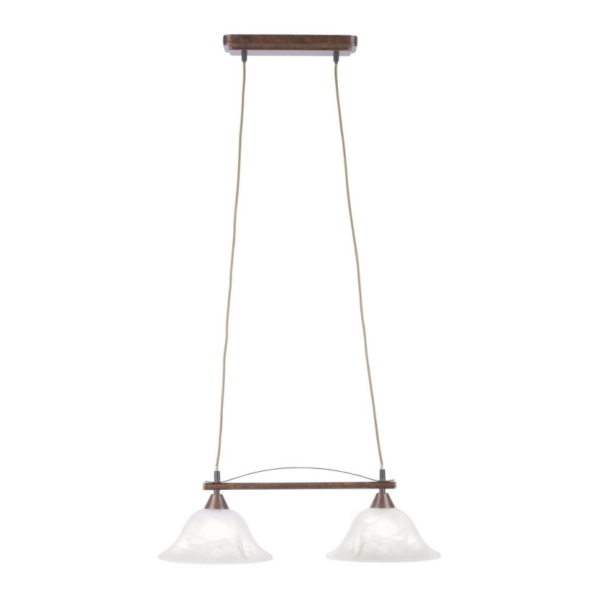 Paul Neuhaus 15242-48 - Candelabro suspenso NELLY 2xE14/40W/230V