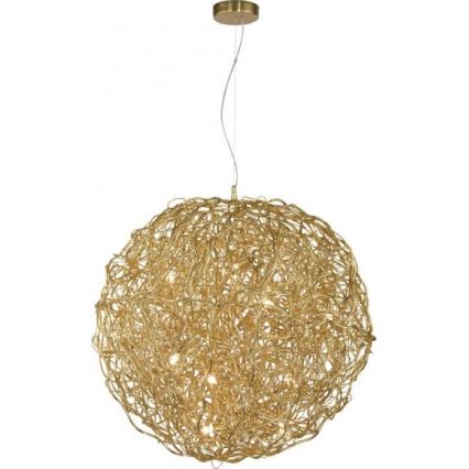 Paul Neuhaus 2019-12 - Lustre suspenso por cabo SAREA 15xG9/40W/230V dourado