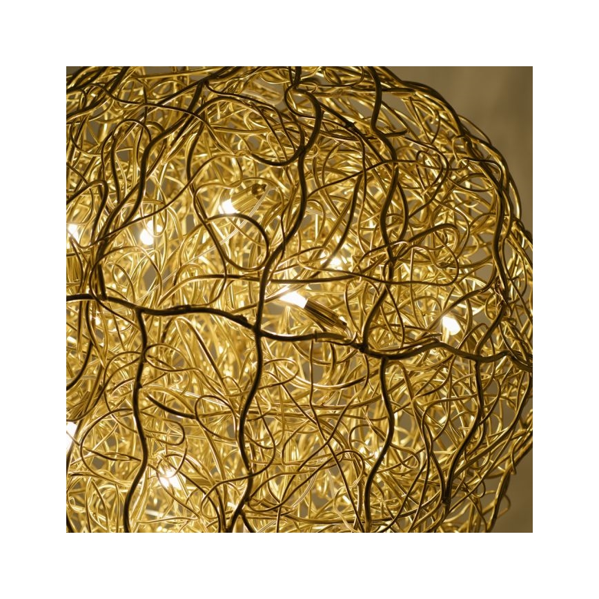 Paul Neuhaus 2019-12 - Lustre suspenso por cabo SAREA 15xG9/40W/230V dourado