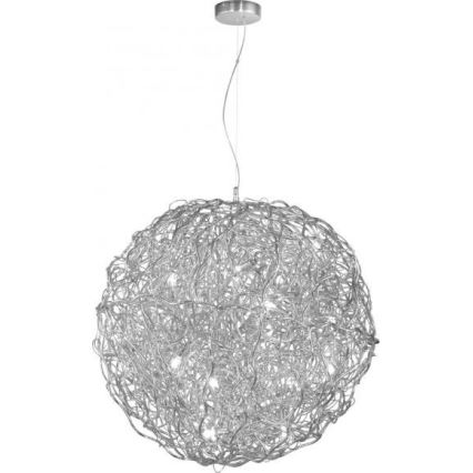 Paul Neuhaus 2019-21 - Lustre suspenso por cabo SAREA 15xG9/40W/230V prateado