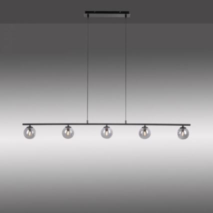 Paul Neuhaus 2026-18 - Candelabro suspenso LED WIDOW 5xG9/3W/230V