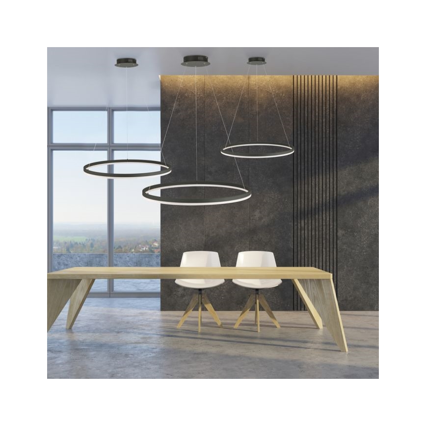 Paul Neuhaus 2383-13 - Candelabro suspenso LED com regulação TITUS LED/50W/230V