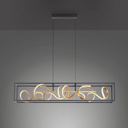 Paul Neuhaus 2416-18 - Candelabro num fio fosco LED SELINA 4xLED/10,2W/230V