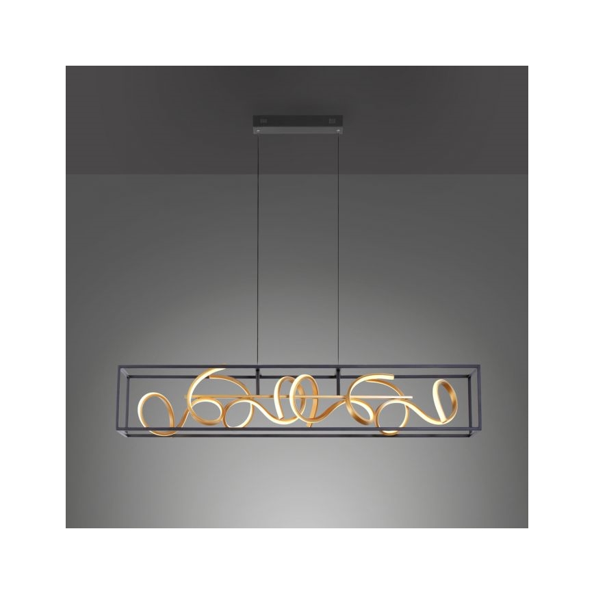 Paul Neuhaus 2416-18 - Candelabro num fio fosco LED SELINA 4xLED/10,2W/230V