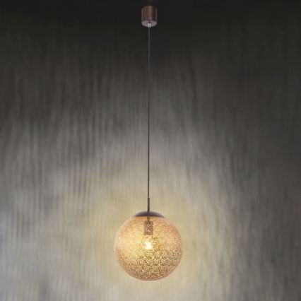 Paul Neuhaus 2420-48 - Candeeiro suspenso GRETA 1xE27/60W/230V diâmetro 30 cm