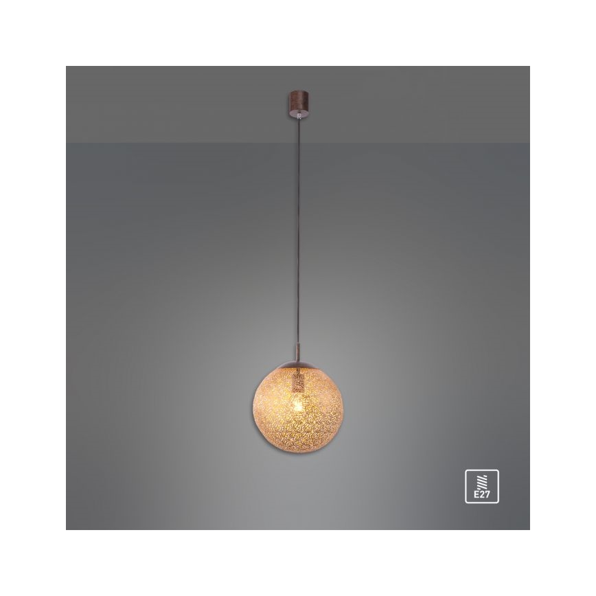 Paul Neuhaus 2420-48 - Candeeiro suspenso GRETA 1xE27/60W/230V diâmetro 30 cm