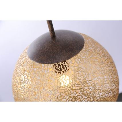 Paul Neuhaus 2420-48 - Candeeiro suspenso GRETA 1xE27/60W/230V diâmetro 30 cm