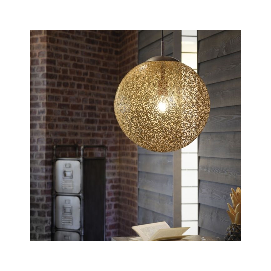 Paul Neuhaus 2421-48 - Candeeiro suspenso GRETA 1xE27/60W/230V diâmetro 40 cm