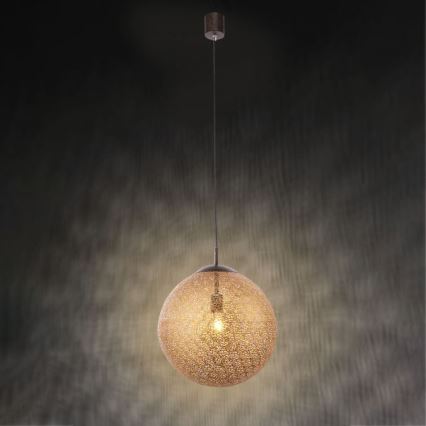 Paul Neuhaus 2421-48 - Candeeiro suspenso GRETA 1xE27/60W/230V diâmetro 40 cm