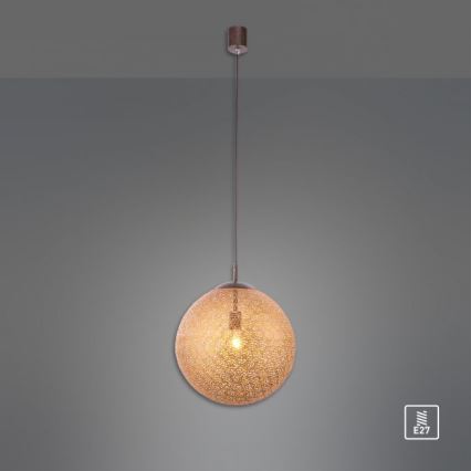 Paul Neuhaus 2421-48 - Candeeiro suspenso GRETA 1xE27/60W/230V diâmetro 40 cm