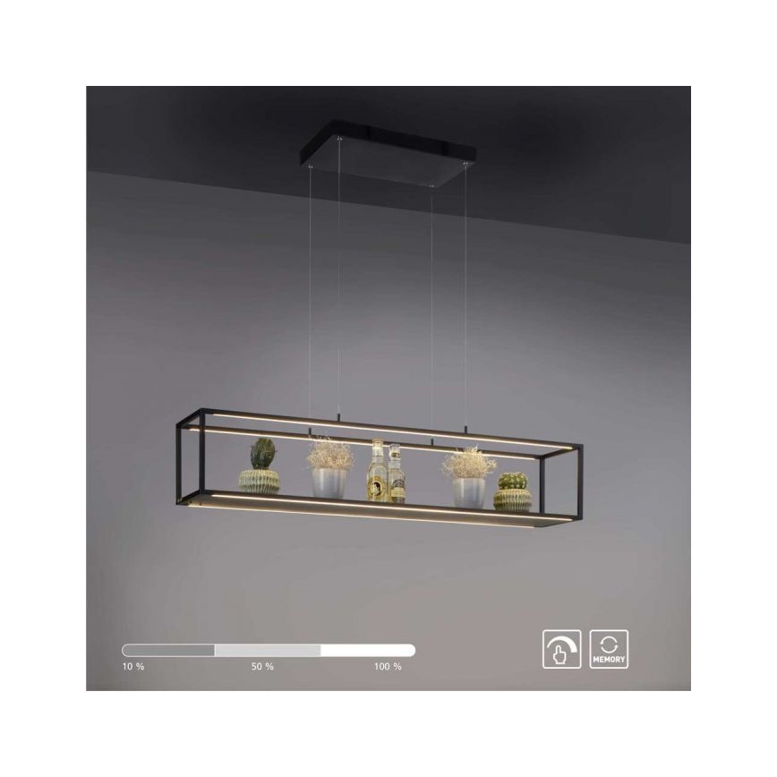 Paul Neuhaus 2441-18 - Candelabro suspenso LED com regulação CONTURA 4xLED/8W/230V
