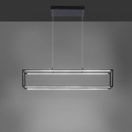 Paul Neuhaus 2441-18 - Candelabro suspenso LED com regulação CONTURA 4xLED/8W/230V