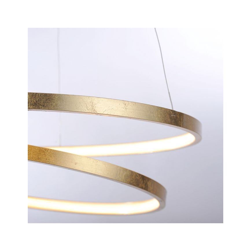 Paul Neuhaus 2472-12 - Candelabro suspenso LED com regulação ROMAN LED/30W/230V dourado