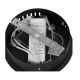 Paul Neuhaus 2472-18 - Candelabro suspenso LED com regulação ROMAN LED/30W/230V preto