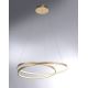 Paul Neuhaus 2474-12 - Candelabro suspenso LED com regulação ROMAN LED/40W/230V dourado