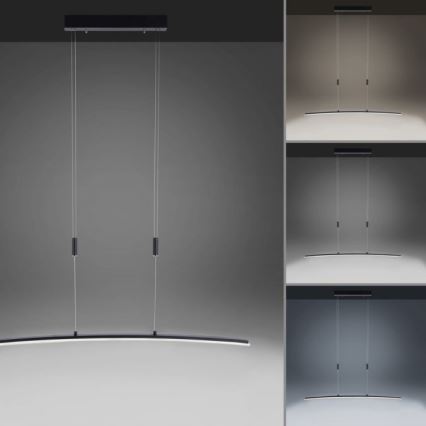 Paul Neuhaus 2530-13 - Candelabro suspenso LED com regulação JANINA LED/27W/230V