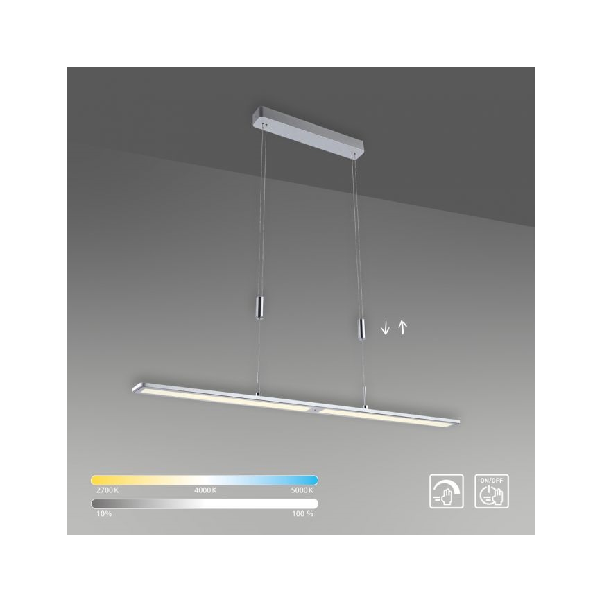 Paul Neuhaus 2565-95 - Candelabro suspenso LED com regulação e sensor LED/35W/230V