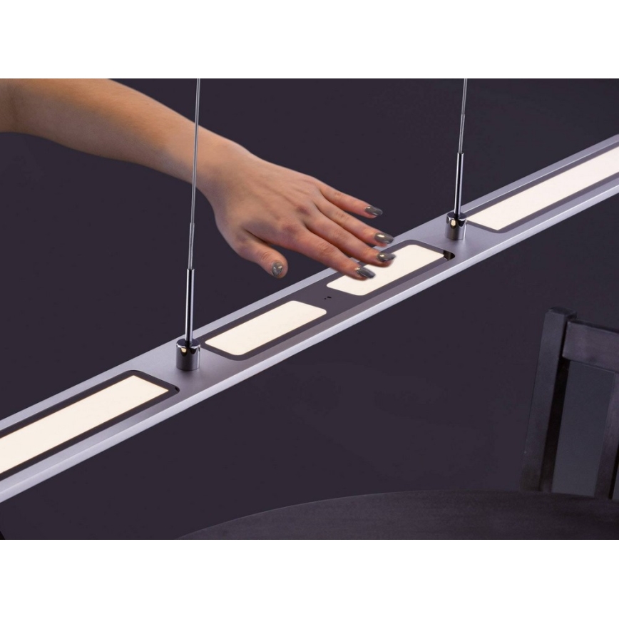 Paul Neuhaus 2565-95 - Candelabro suspenso LED com regulação e sensor LED/35W/230V