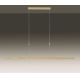 Paul Neuhaus 2568-60 - Candeeiro LED com regulação da luz num fio ADRIANA LED/14W/230V latão