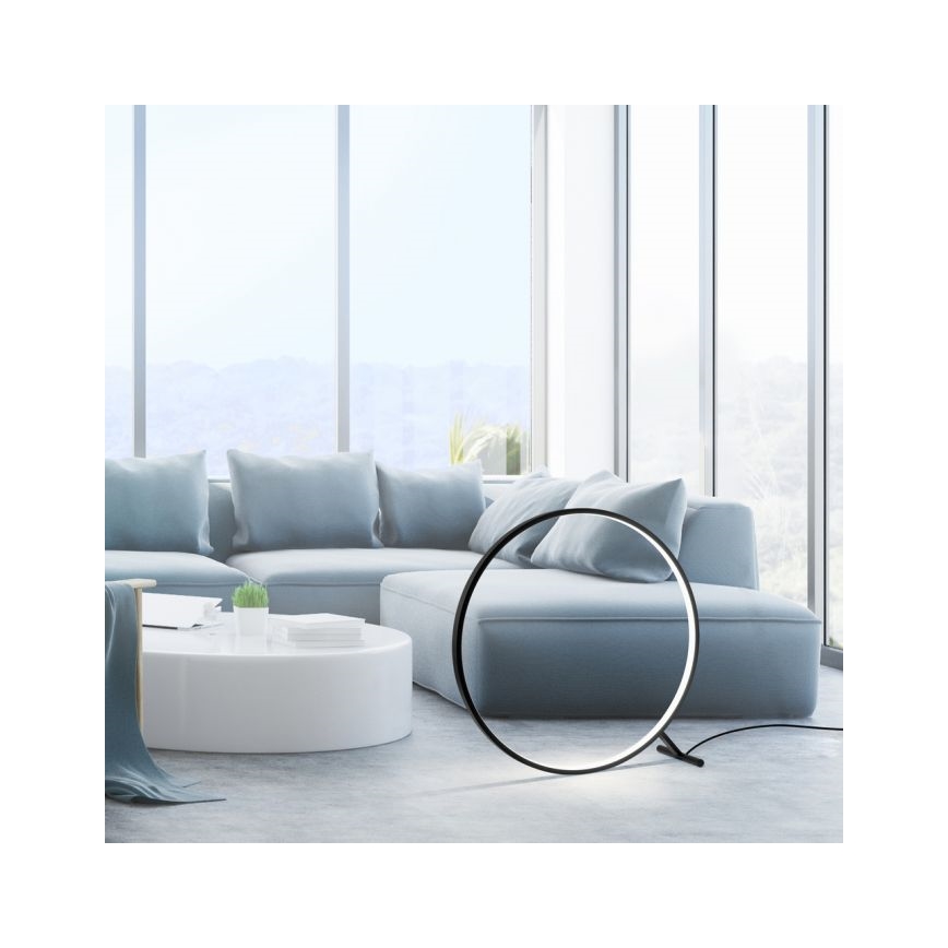 Paul Neuhaus 319-18 - Candeeiro de chão LED com regulação HULA LED/21,5W/230V 2700-5000K + comando