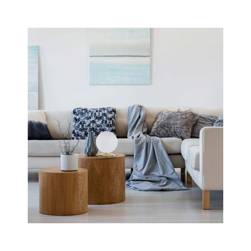 Paul Neuhaus 4013-11 - Candeeiro de mesa táctil LED com regulação BUBBA 1xG9/3W/230V latão