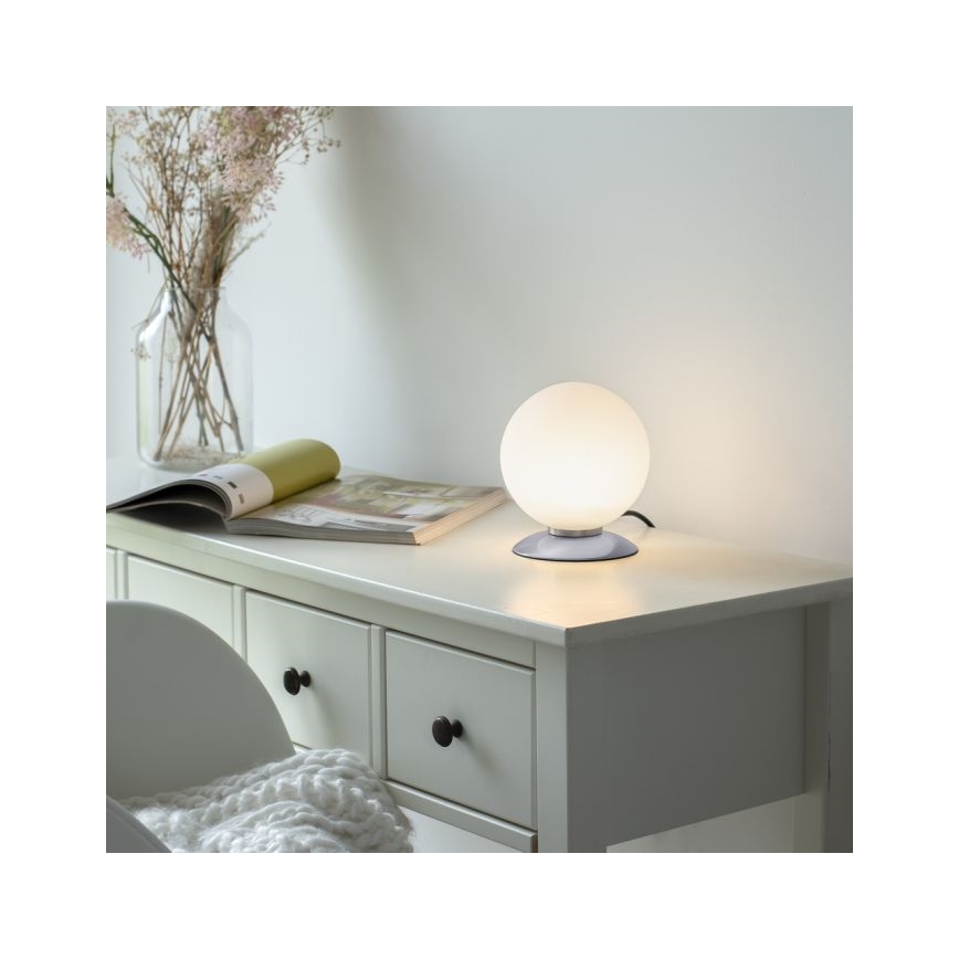 Paul Neuhaus 4013-55 - Candeeiro de mesa táctil LED com regulação BUBBA 1xG9/3W/230V cromado mate