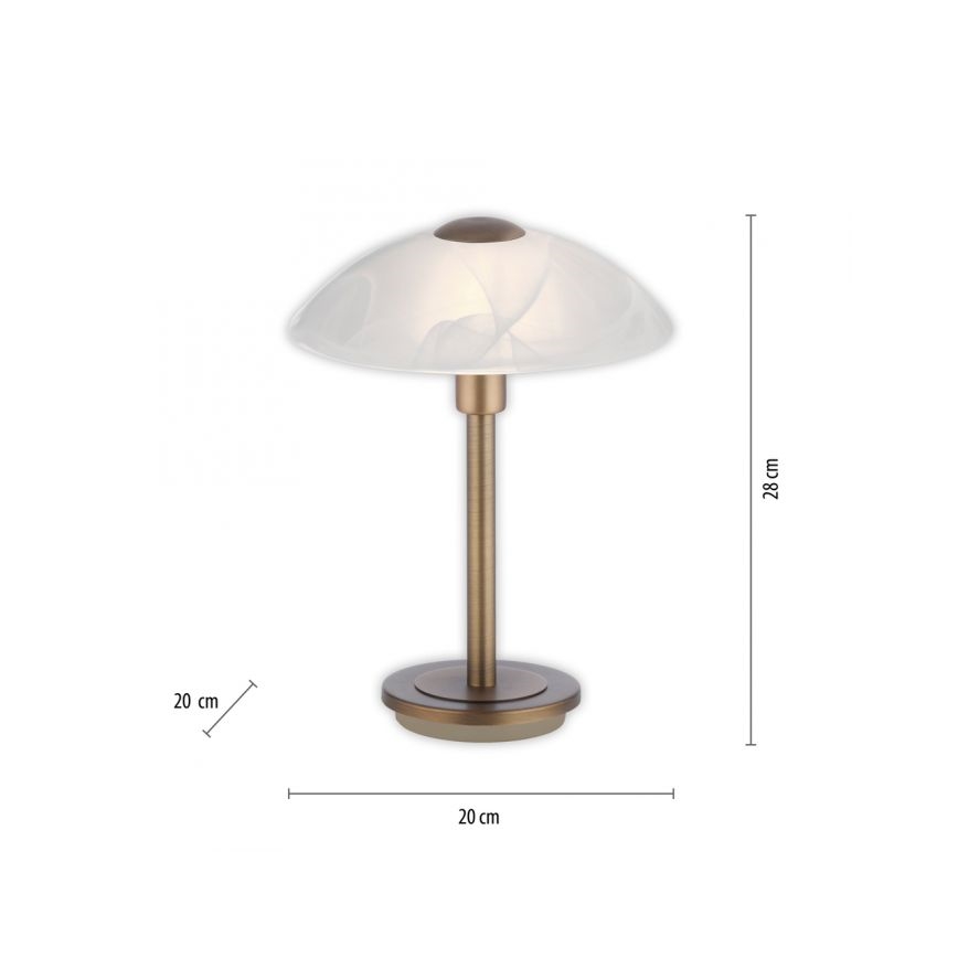 Paul Neuhaus 4026-11 - Candeeiro de mesa táctil LED com regulação ENOVA 1xG9/2,6W/230V
