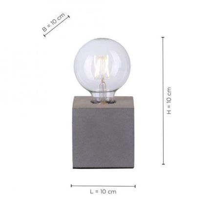 Paul Neuhaus 4069-22 - Candeeiro de mesa ETON 1xE27/40W/230V