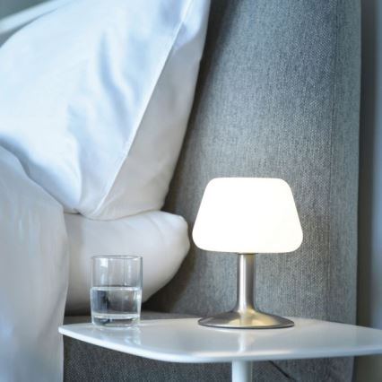 Paul Neuhaus 4078-55 -Candeeiro de mesa LED com regulação TILL 1xG9/3W/230V cromado mate