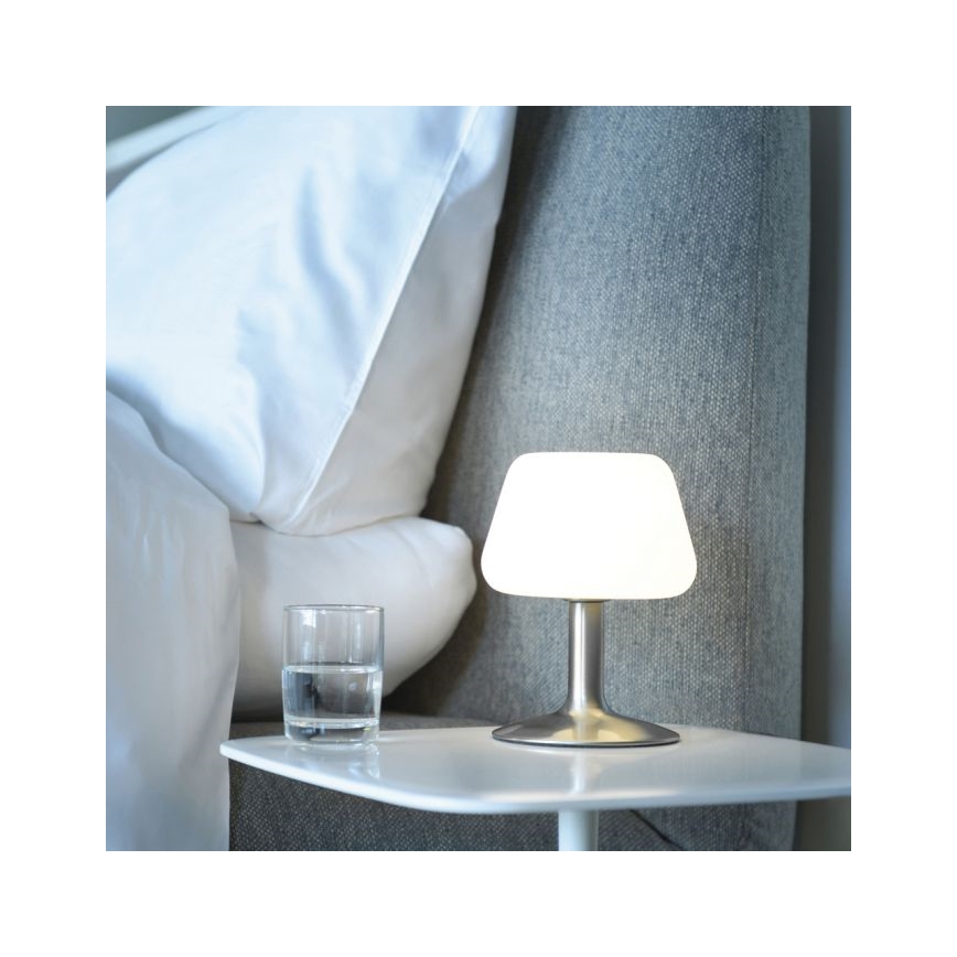 Paul Neuhaus 4078-55 -Candeeiro de mesa LED com regulação TILL 1xG9/3W/230V cromado mate