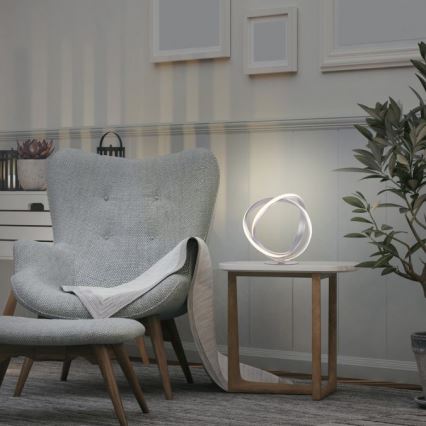 Paul Neuhaus 4531-55 - Candeeiro de mesa LED com regulação MELINDA LED/18W/230V cromado mate