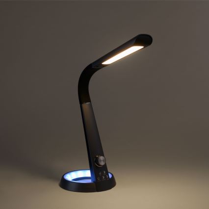 Paul Neuhaus 4591-18 - Candeeiro de mesa LED RGB com regulação BILL LED/5,7W/230V 3000-6500K + LED/1,6W